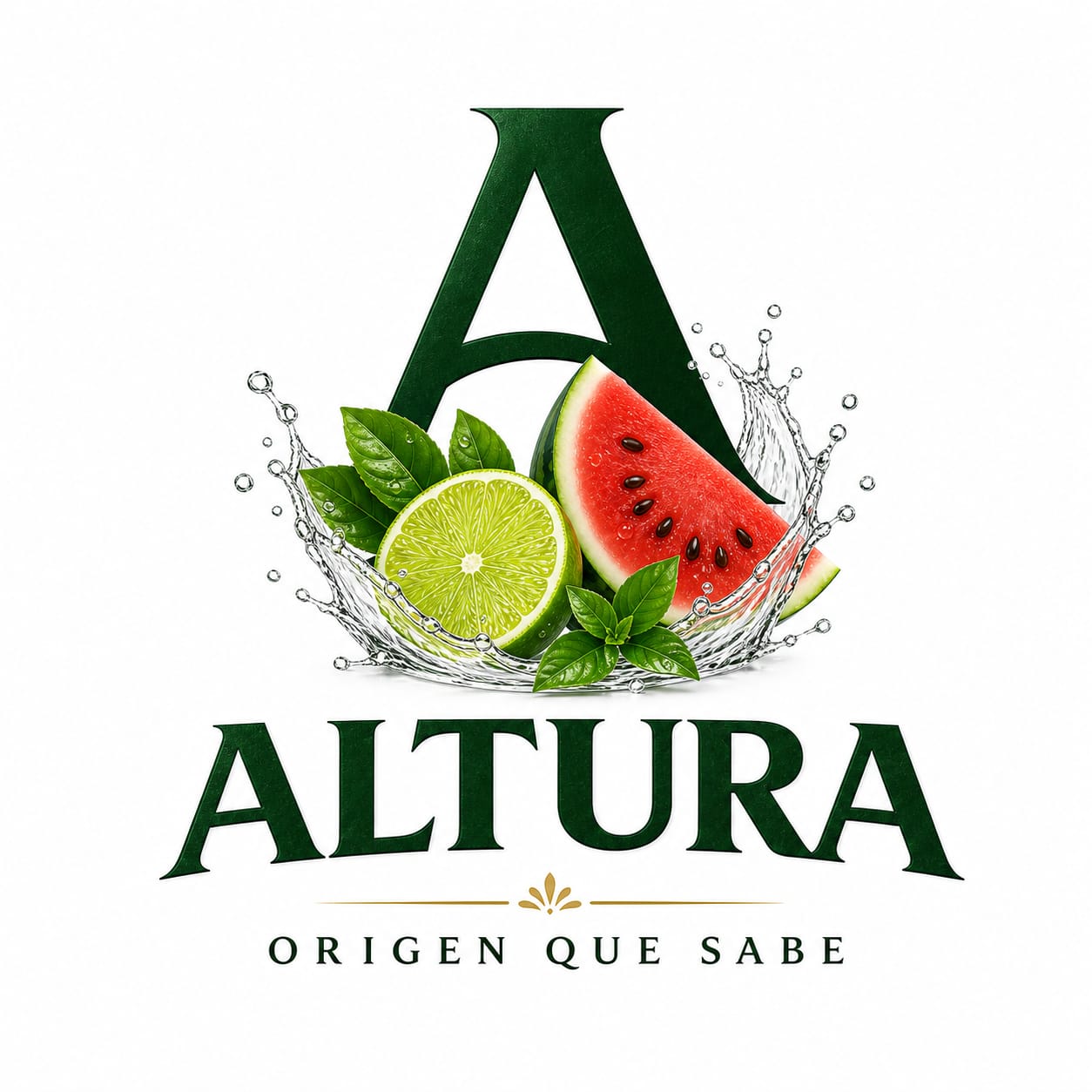 Botella ALTURA agua fresca premium con condensación